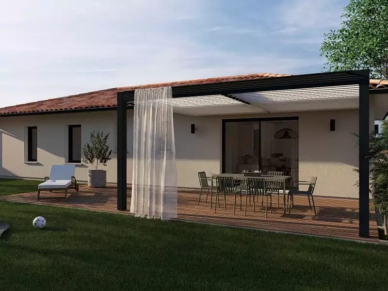 Maison neuve, 90 m² - Marcheprime (33380)