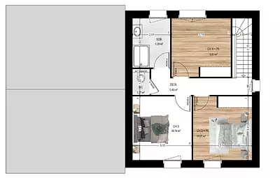 Maison neuve, 115 m²