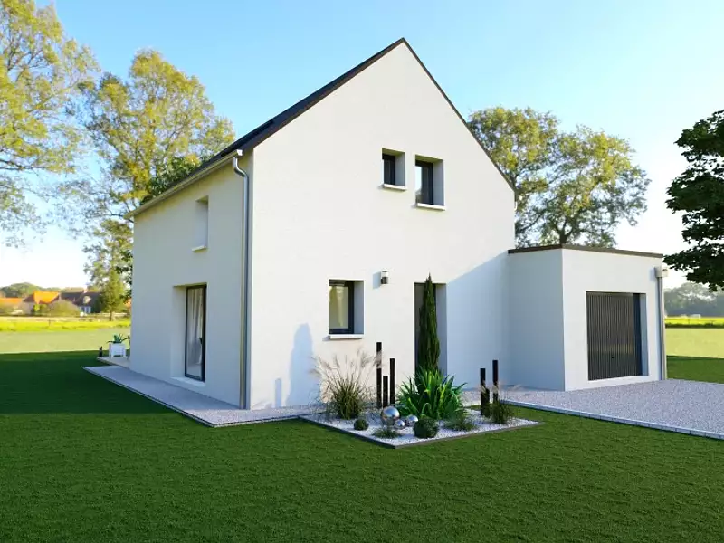 Maison neuve, 98 m² - Malestroit (56140)