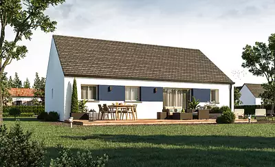 Maison neuve, 90 m²