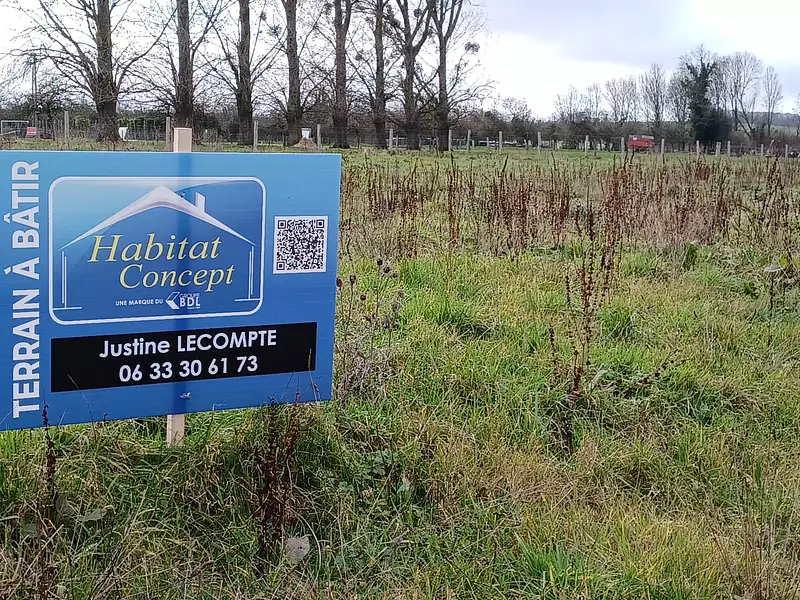 Terrain à bâtir, 1 032 m² - Londinières (76660)