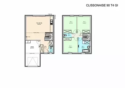 Maison neuve, 90 m²