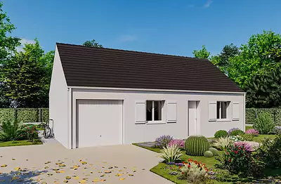 Maison neuve, 62 m²