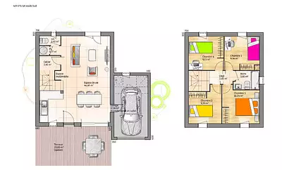 Maison neuve, 94 m²