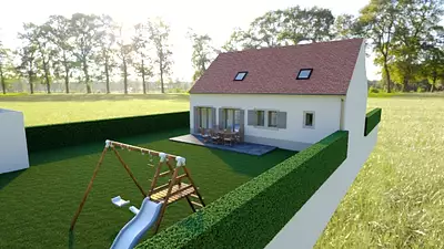 Maison neuve, 126,97 m²