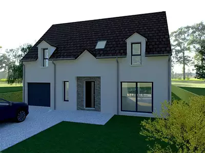 Maison neuve, 80 m²