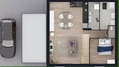 Maison neuve, 78,52 m²