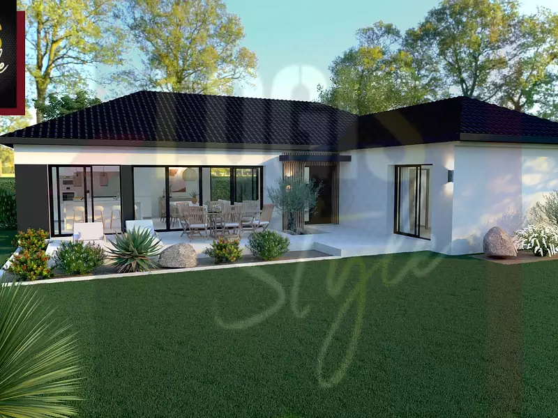 Maison neuve, 128 m² - Merlimont (62155)