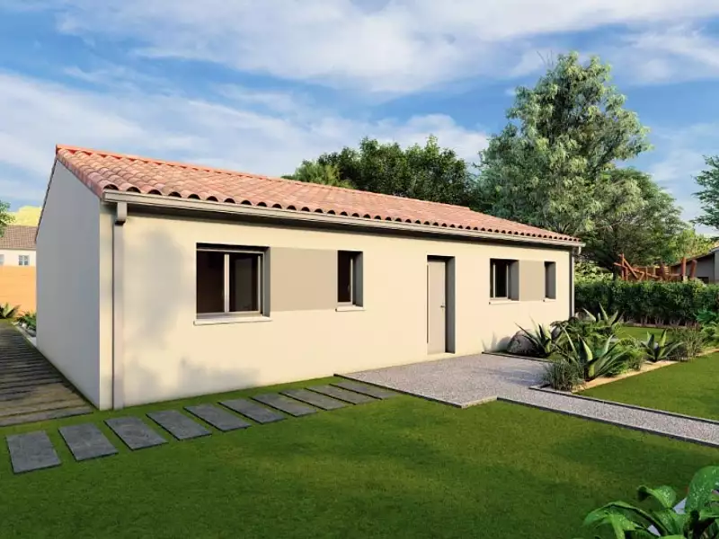 Maison neuve, 80 m² - Semussac (17120)