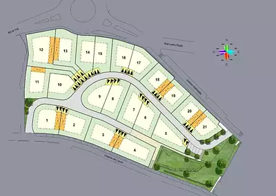 Terrain à bâtir, 500 m²