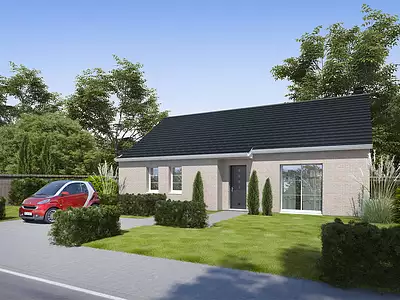 Maison neuve, 89,64 m²