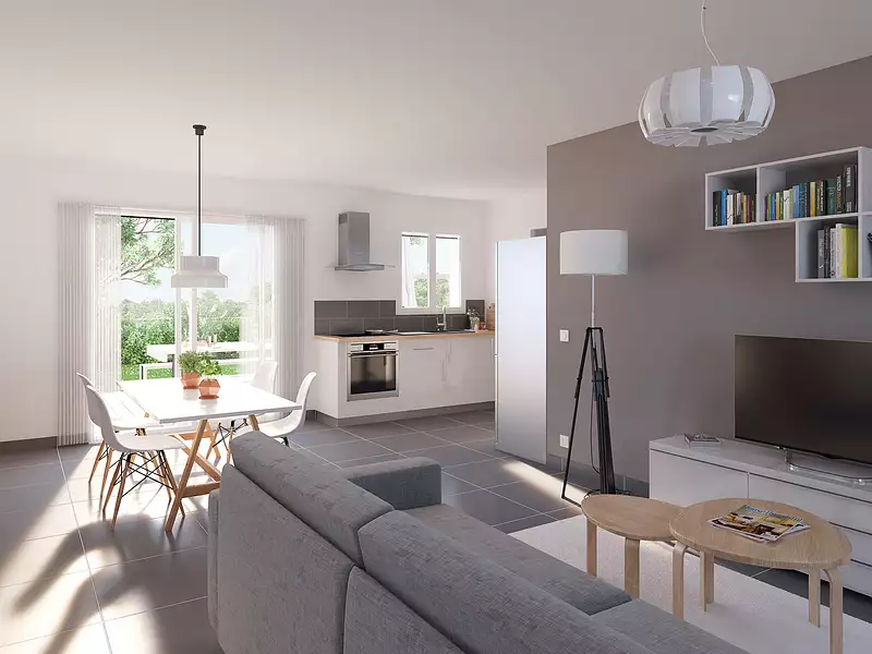 Maison neuve, 73 m² - Le Champ-Saint-Père (85540)