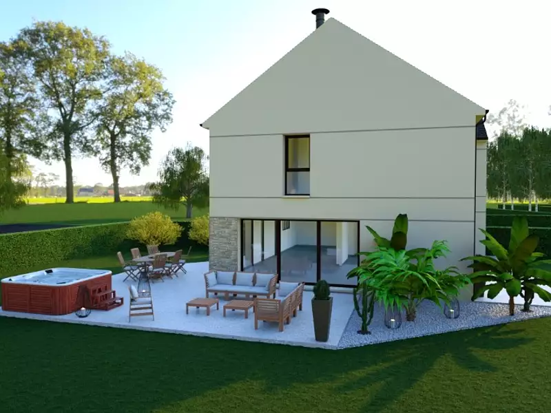 Maison neuve, 140 m² - Villejust (91140)