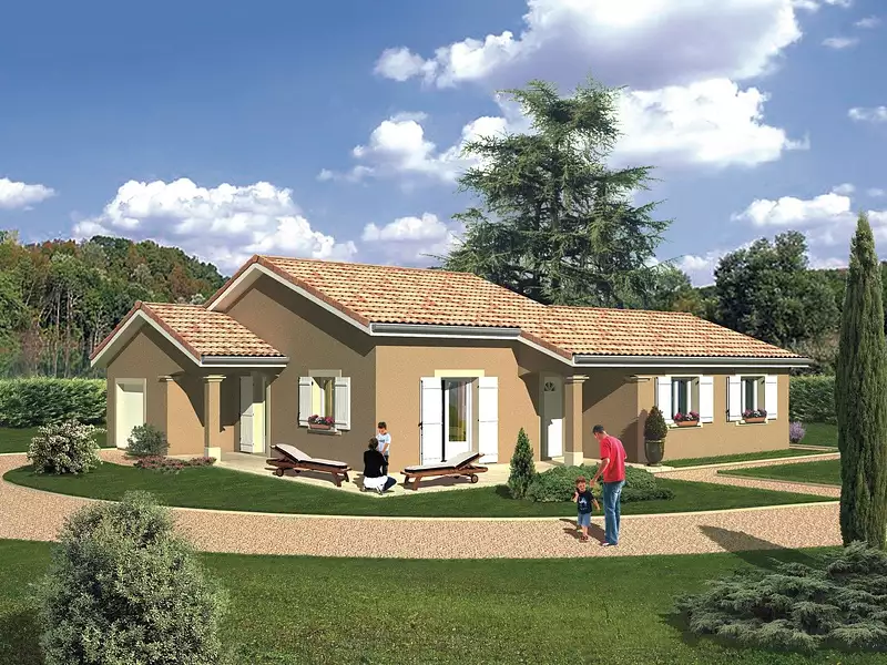 Maison neuve, 90 m² - Chavanoz (38230)