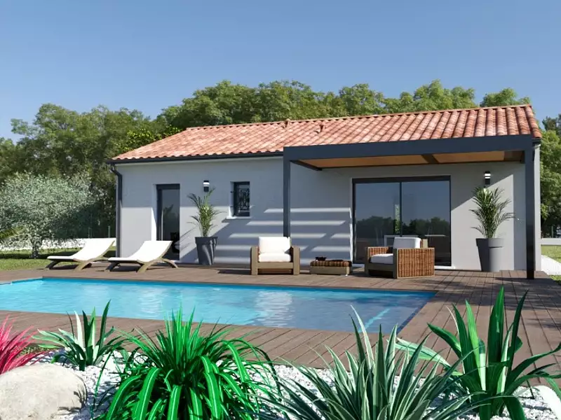 Maison neuve, 80 m² - Lasserre-Pradère (31530)