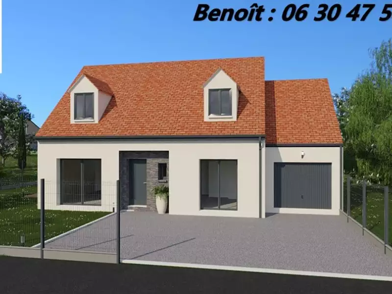 Maison neuve, 110 m² - Livry-sur-Seine (77000)