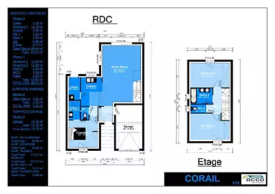 Maison neuve, 91 m²