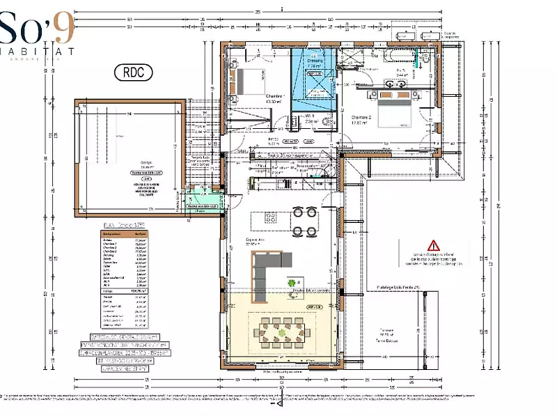 Maison neuve, 154 m² - Saint-Médard-en-Jalles (33160)