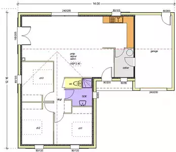 Maison neuve, 90 m²