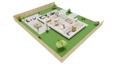 Maison neuve, 96,72 m²