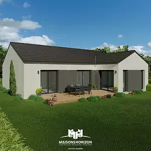 Maison neuve, 90 m²
