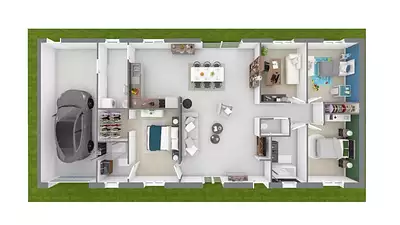 Maison neuve, 118 m²