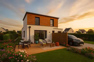 Maison neuve, 100 m²