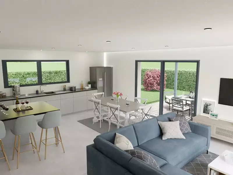 Maison neuve, 104 m² - Attignat (01340)