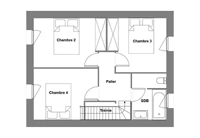 Maison neuve, 105 m²