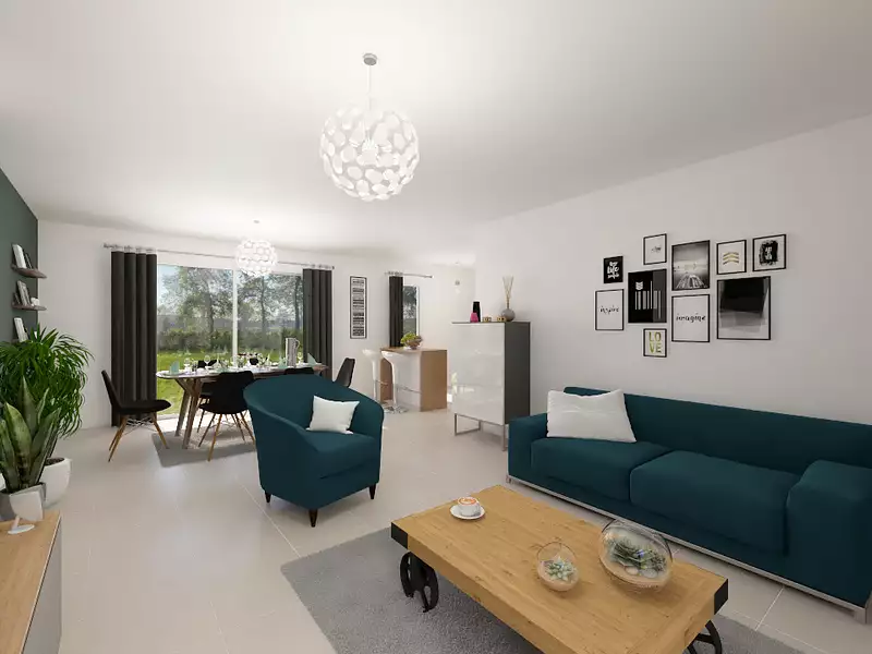 Maison neuve, 89 m² - Val-d'Izé (35450)