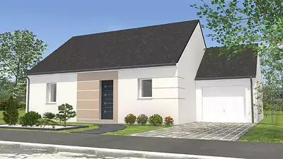 Maison neuve, 73 m²
