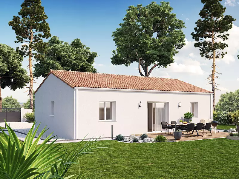 Maison neuve, 77 m² - Le Champ-Saint-Père (85540)
