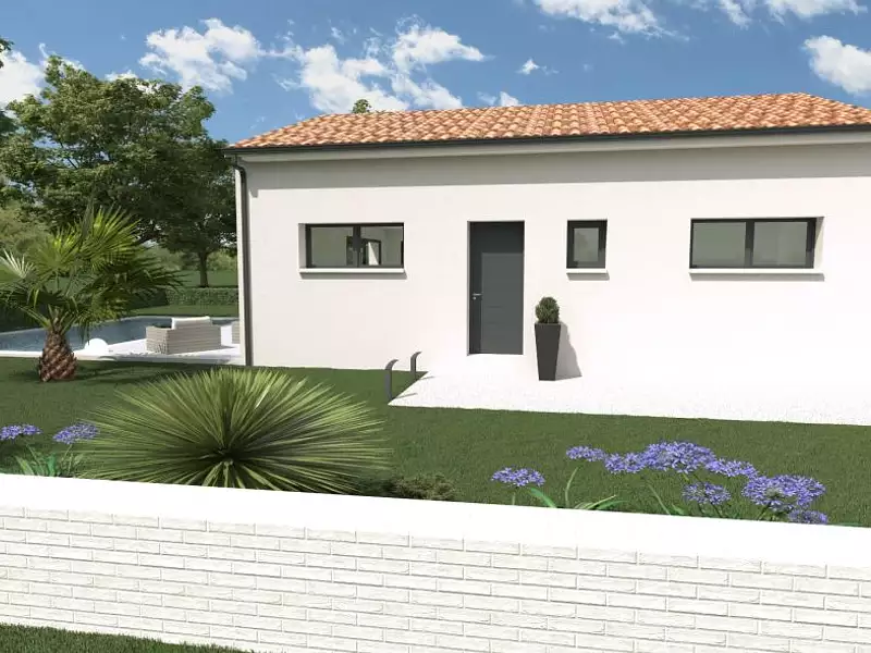 Maison neuve - Villeneuve-lès-Bouloc (31620)