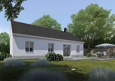 Maison neuve, 74,04 m²