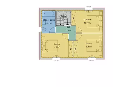 Maison neuve, 83 m²