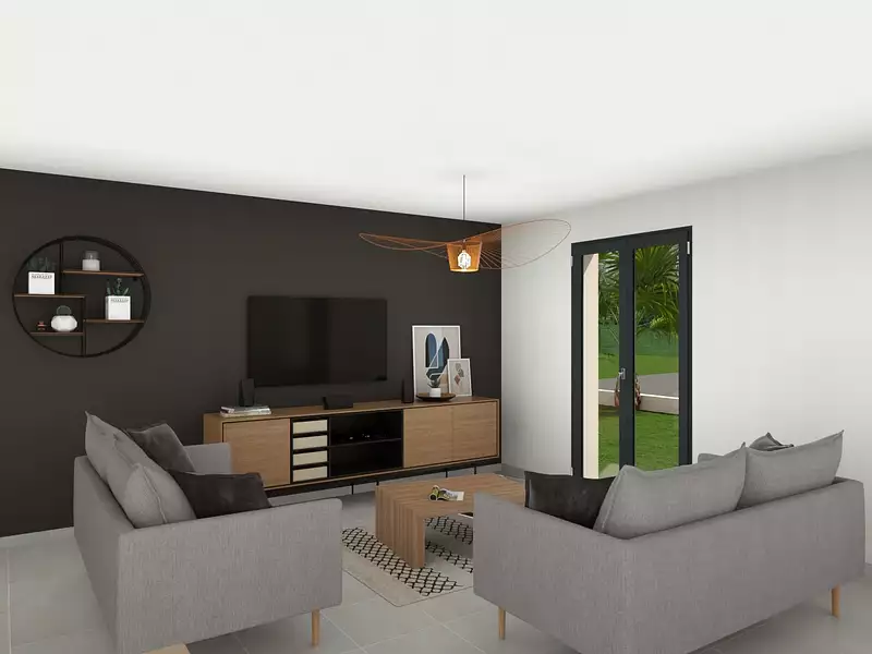 Maison neuve, 85 m² - Romanèche-Thorins (71570)