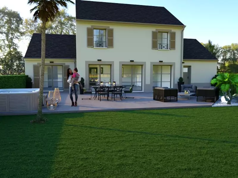 Maison neuve, 120 m² - Boissettes (77350)