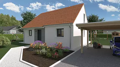 Maison neuve, 72 m²