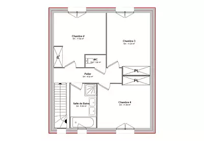 Maison neuve, 110 m²