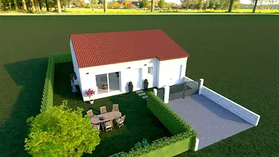 Maison neuve, 84 m²