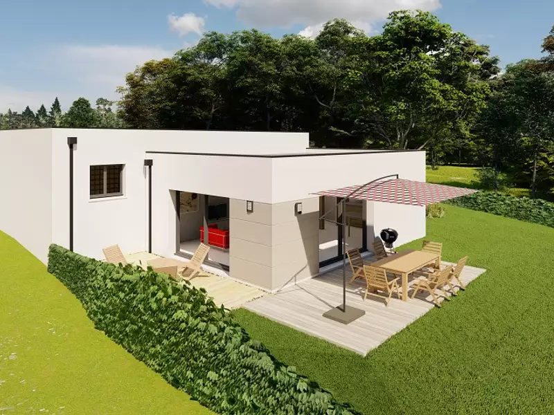 Maison neuve, 104 m² - Sainte-Hermine (85210)