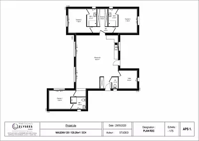 Maison neuve, 140 m²