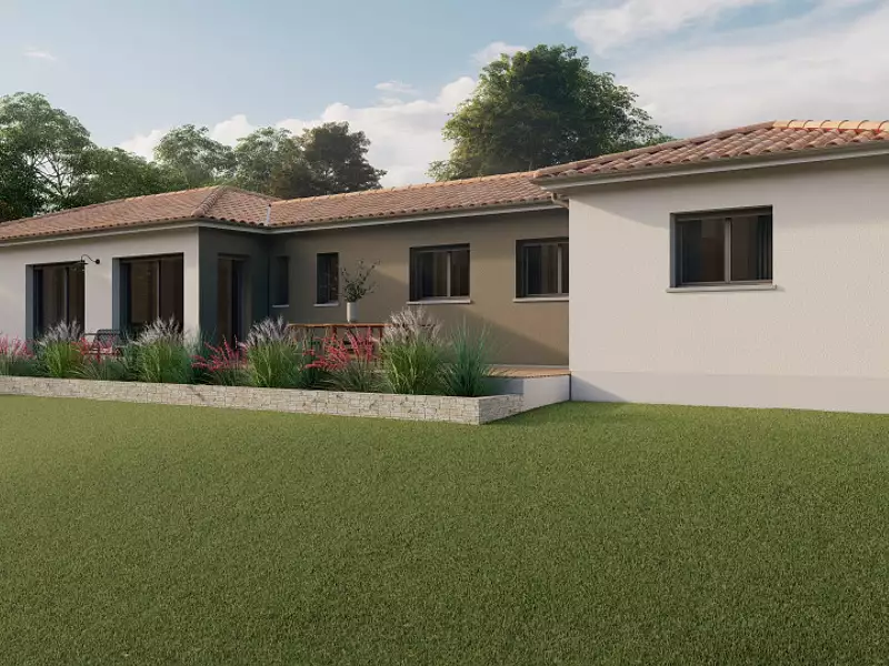 Maison neuve, 128 m² - Landiras (33720)