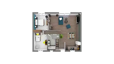 Maison neuve, 75 m²