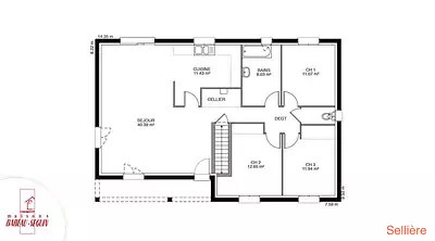 Maison neuve, 821 m²