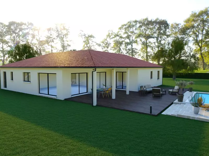 Maison neuve, 130 m² - La Geneytouse (87400)