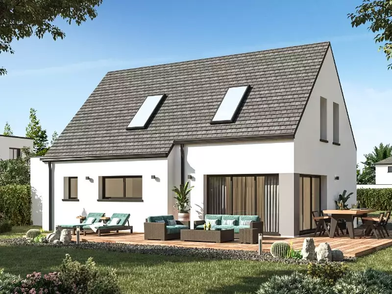 Maison neuve, 121 m² - Lothey (29190)