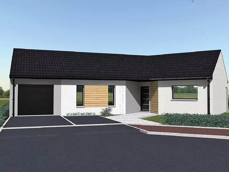 Maison neuve, 115 m² - Lestrem (62136)