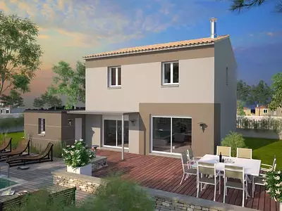 Maison neuve, 110 m² - Saint-Bauzille-de-Montmel (34160)