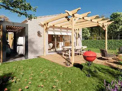 Maison neuve, 61 m²